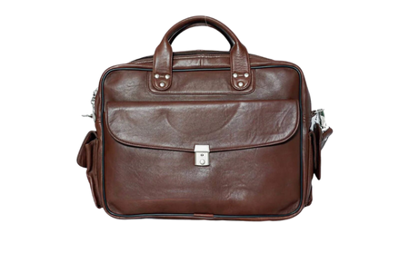 Premium Brown Leather Laptop shoulder  Bag